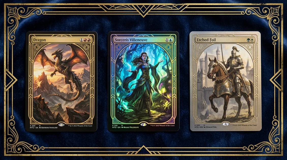 Foil vs Etched vs Non-Foil: The Magic: The Gathering Finish Guide
