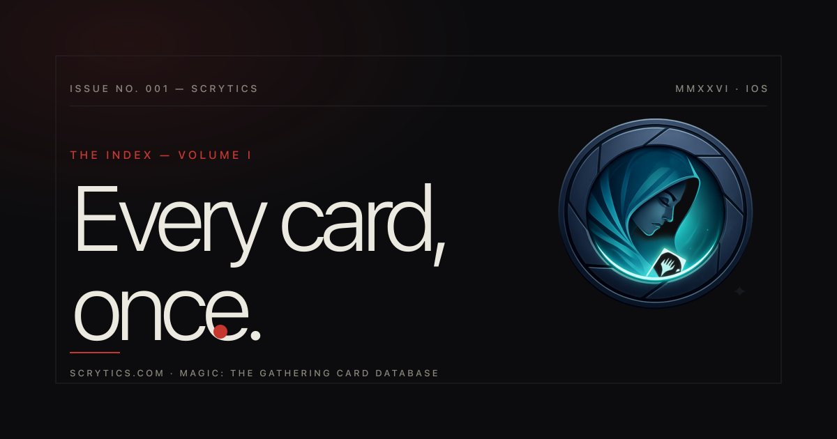 Scrytics — Magic: The Gathering